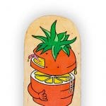 Acid Carrot - tabla de skate pintada a mano - Gorka Gil